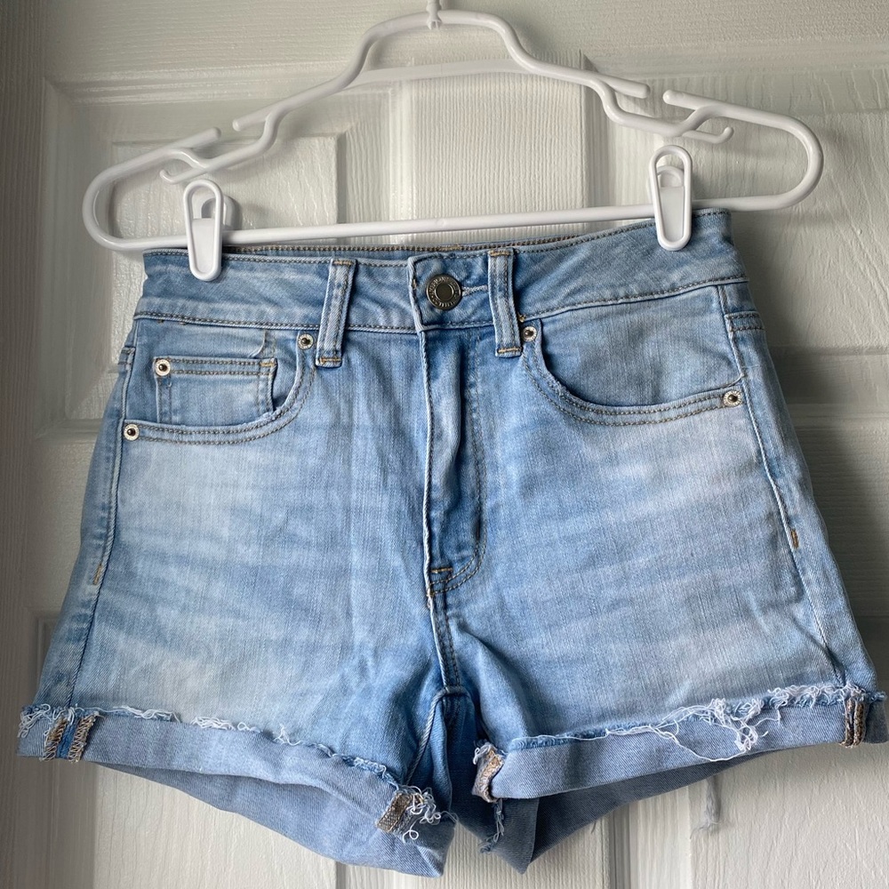 American Eagle High Waisted Short Shorts